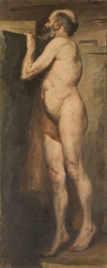Vikatos Spyridon, “The Satyr” (1905), Oil on canvas
